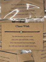 Cheer Wish Bracelet- Star Black